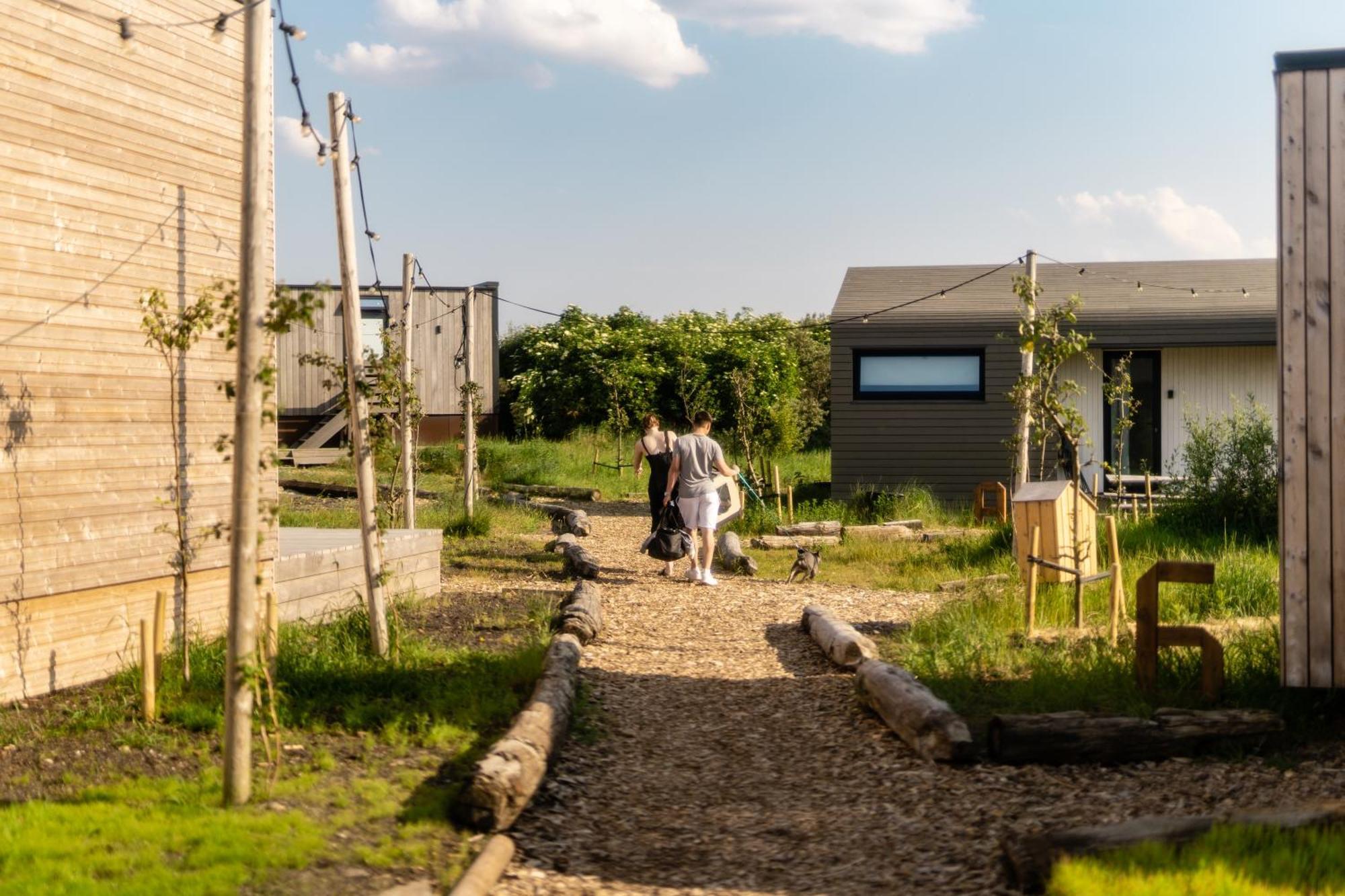 Basecamp Tiny House Eco-Resort Ijmuiden IJmuiden Eksteriør billede
