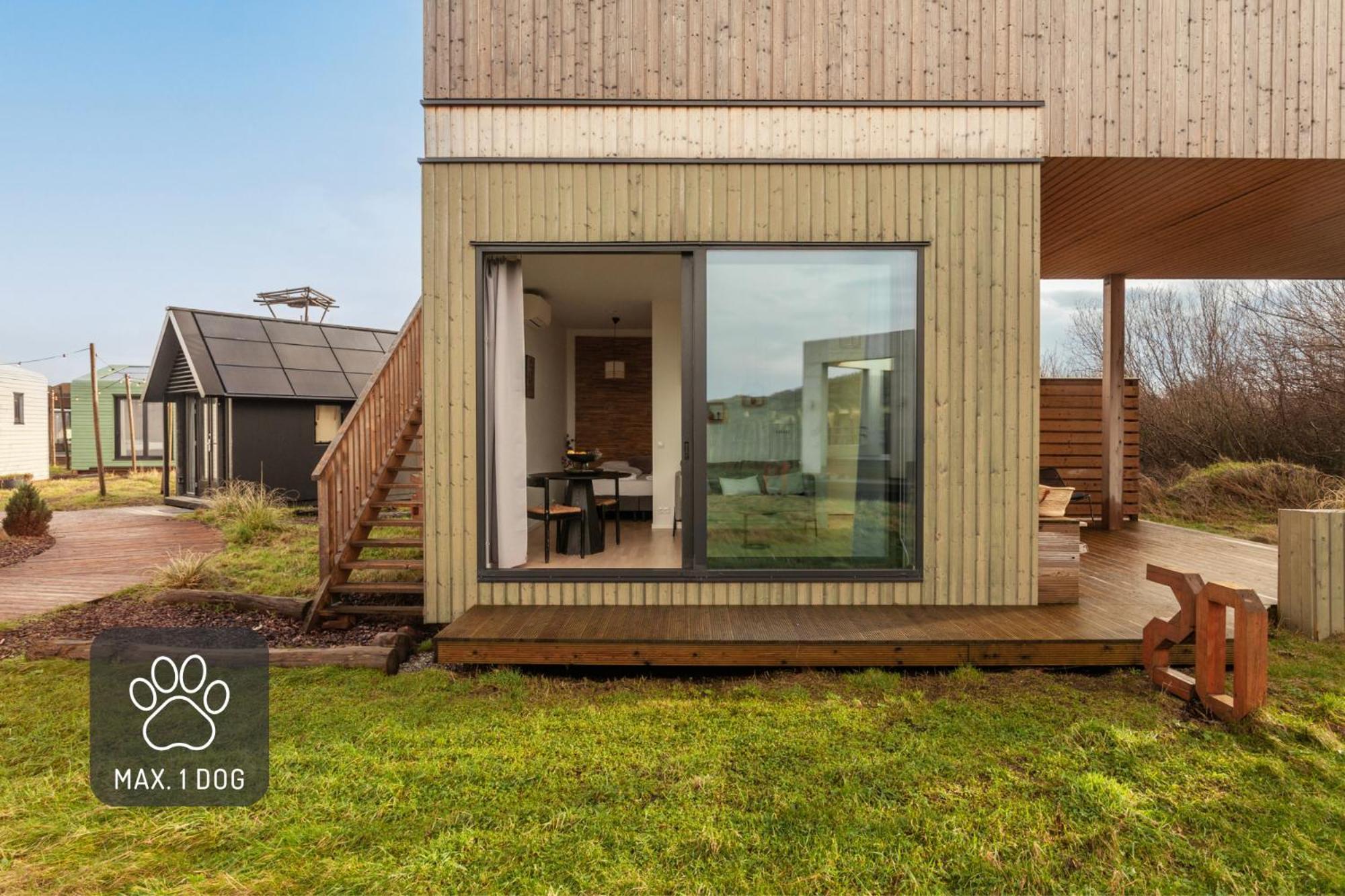 Basecamp Tiny House Eco-Resort Ijmuiden IJmuiden Eksteriør billede