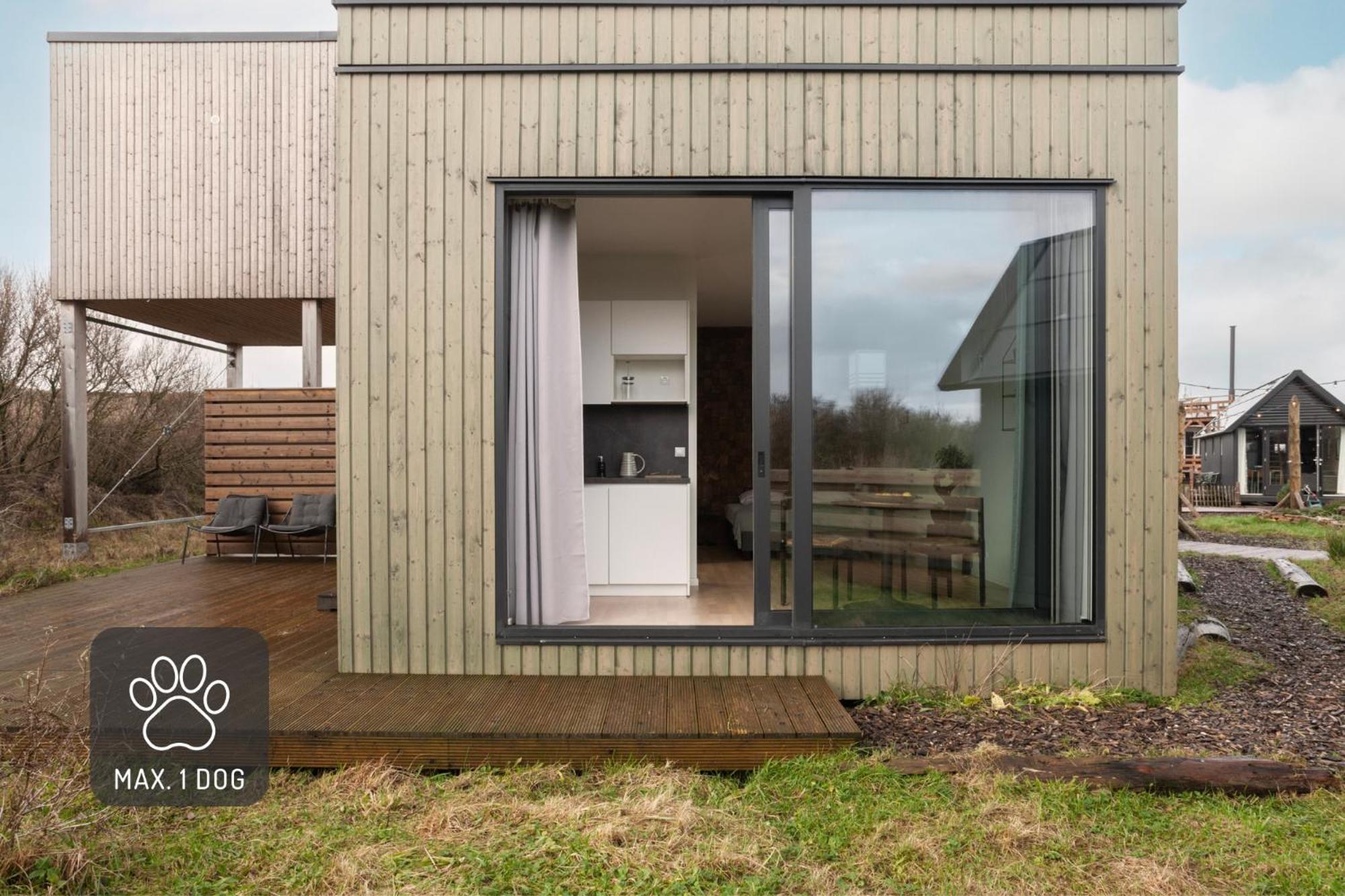 Basecamp Tiny House Eco-Resort Ijmuiden IJmuiden Eksteriør billede