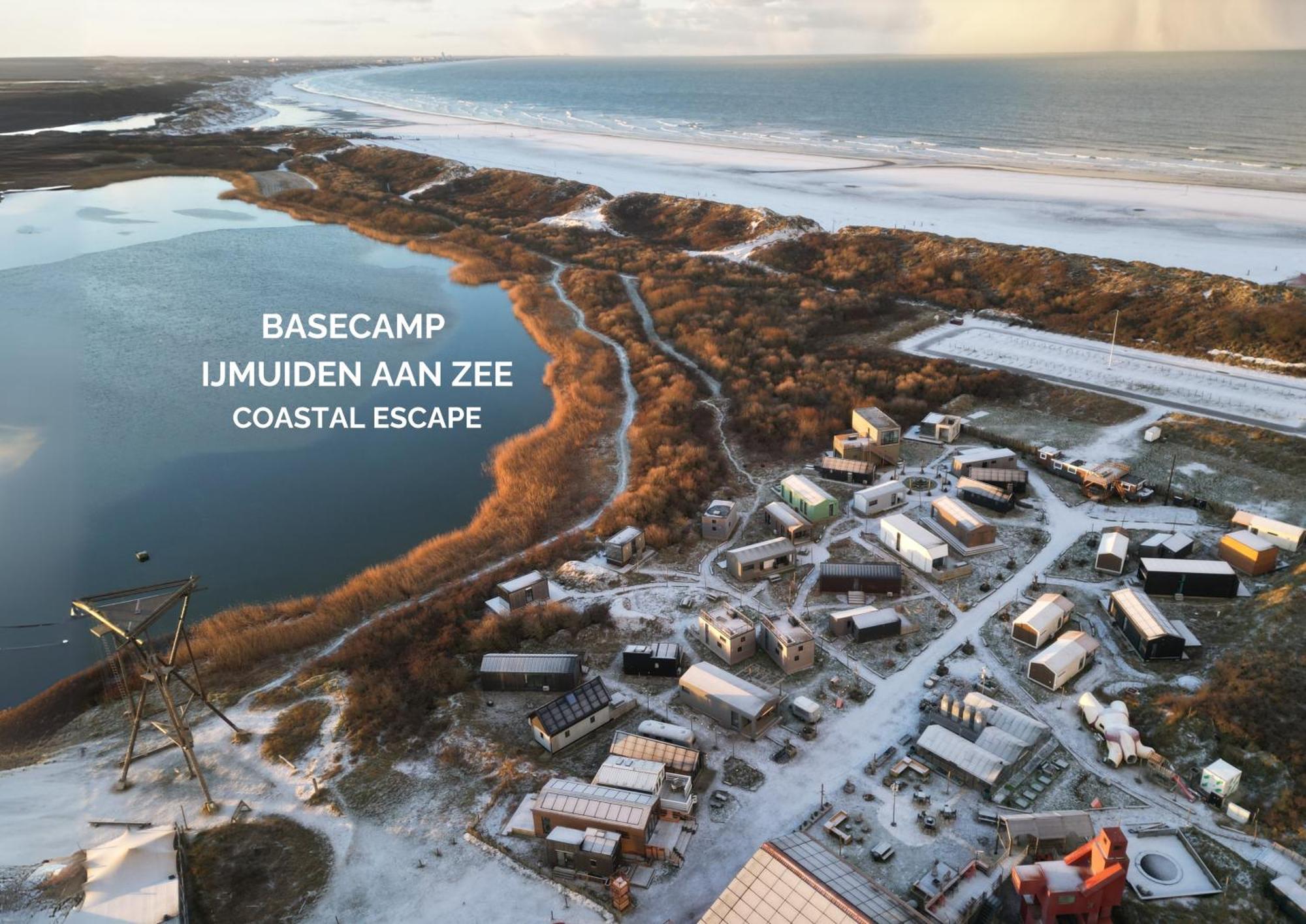 Basecamp Tiny House Eco-Resort Ijmuiden IJmuiden Eksteriør billede